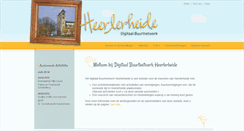 Desktop Screenshot of heerlerheide.info